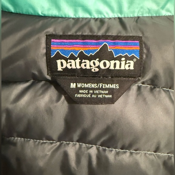 Patagonia Women's Down Sweater Vest Medium Galah Green - Picture 4 of 7